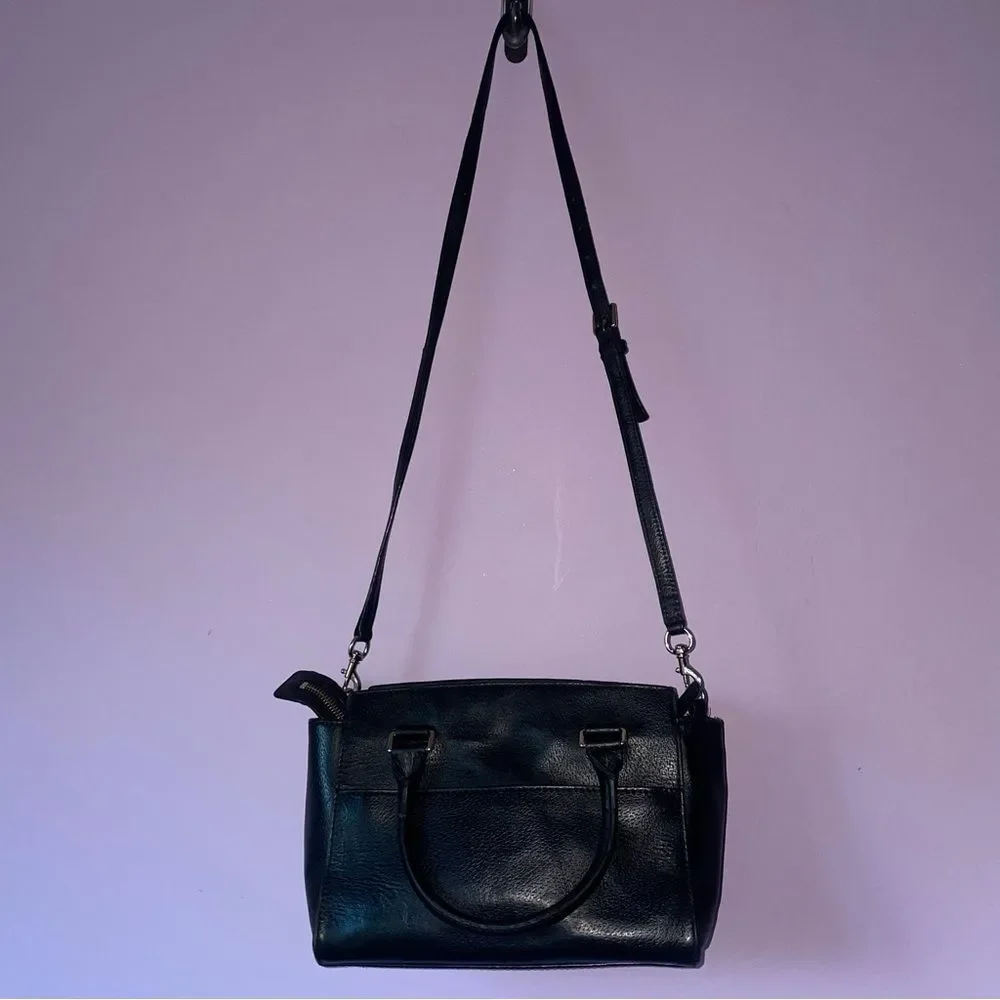 Kate Spade Grove Street Small Lana Satchel Black Leather Handbag